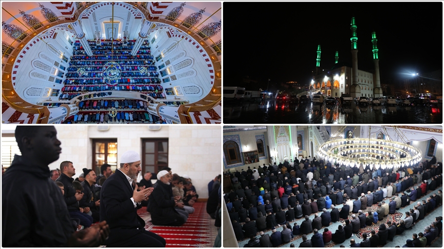 Ramazanın müjdecisi Berat Kandili idrak ediliyor