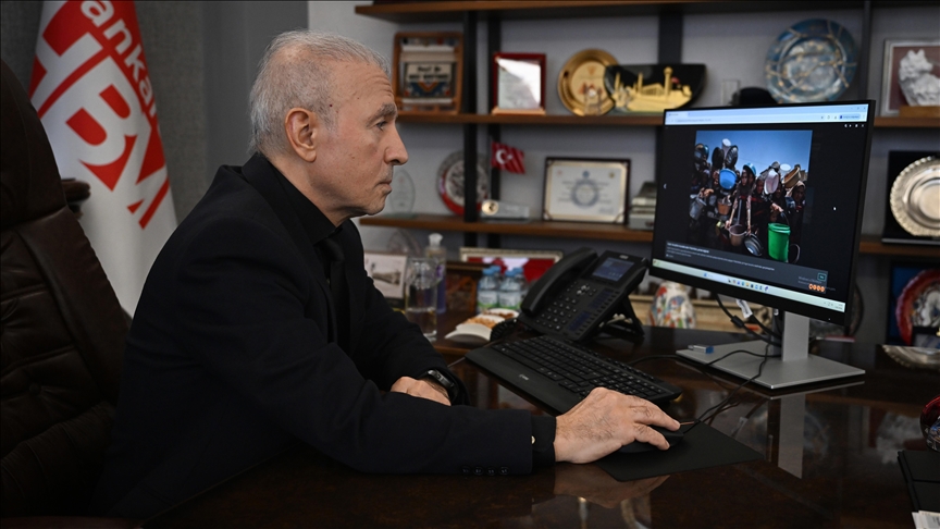 Ankara Hacı Bayram Veli Üniversitesi Rektörü Bostancı, AA'nın "Yılın Kareleri" oylamasına katıldı