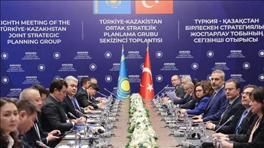 Турскиот и казахстанскиот шеф на дипломатијата претседаваа со 8. состанок на Заедничката група за стратегиско планирање