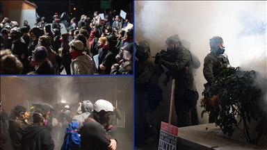 ABD'nin Portland kentinde ICE karşıtı protestolara göz yaşartıcı gazla müdahale edildi