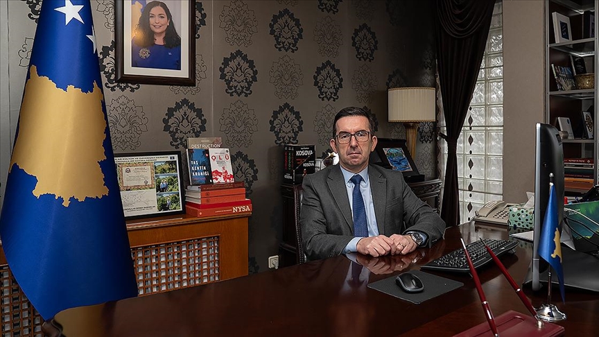 Kosova'nın Ankara Büyükelçisi Vrenezi, AA'nın "Yılın Kareleri" oylamasına katıldı