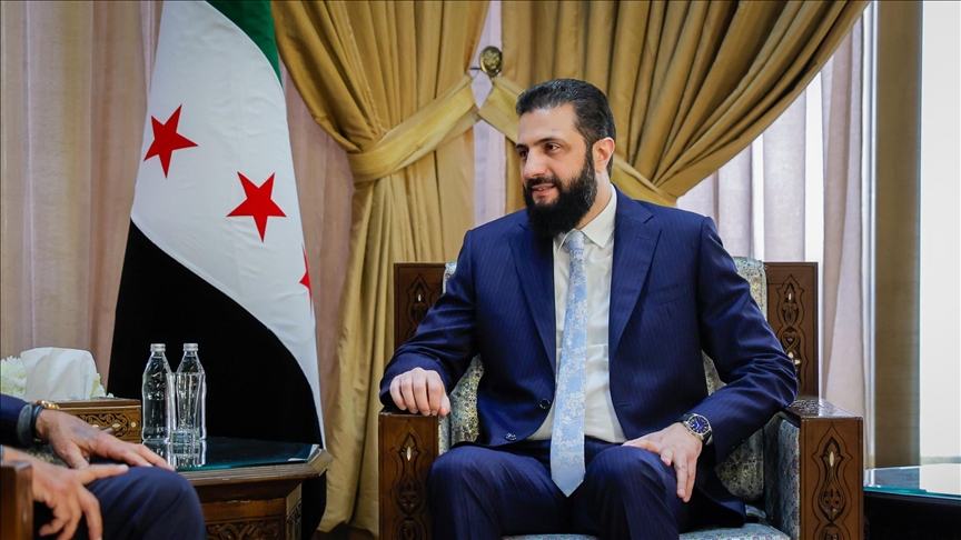 Syrie: le président Ahmed al-Charaa reçoit une délégation du Conseil national kurde