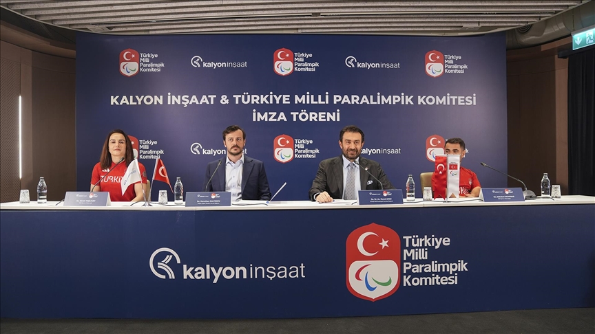Türkiye Paralimpik Komitesi ile Kalyon İnşaat arasında sponsorluk anlaşması imzalandı