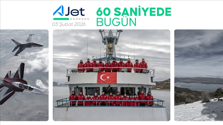 60 saniyede bugün (03 Şubat 2026)
