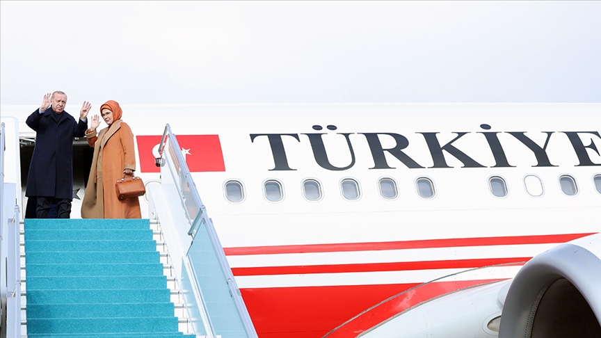 Cumhurbaşkanı Erdoğan, Suudi Arabistan'a gitti