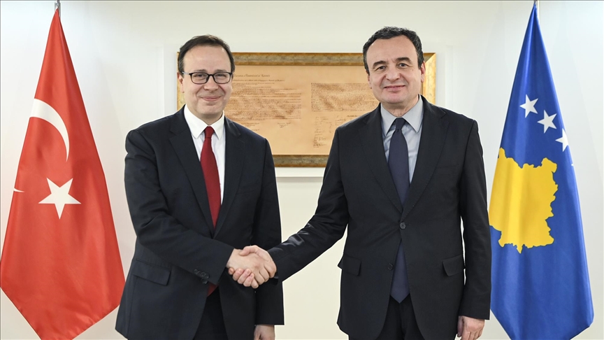 Kryeministri Kurti takoi Ambasadorin e Turqisë në Kosovë, Angili