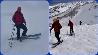 Dağ kayağında yeni rota; Trabzon'un Mesoraş Yaylası 