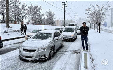 Li Bidlîsê berf hat