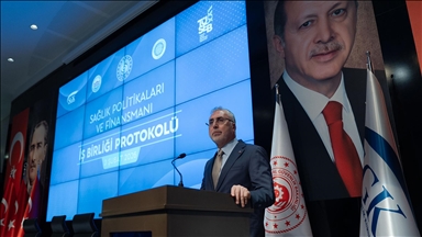 Bakan Işıkhan, "Sağlık Politikaları ve Finansmanı İşbirliği Protokolü" imza töreninde konuştu