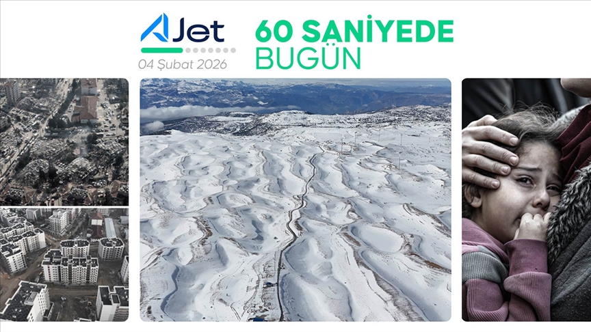 60 saniyede bugün (04 Şubat 2026)