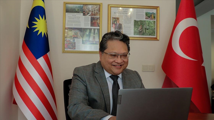 Malezya'nın Ankara Büyükelçisi Sazali, AA'nın "Yılın Kareleri" oylamasına katıldı