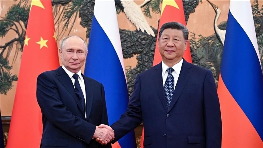 Chinese, Russian presidents hold virtual talks