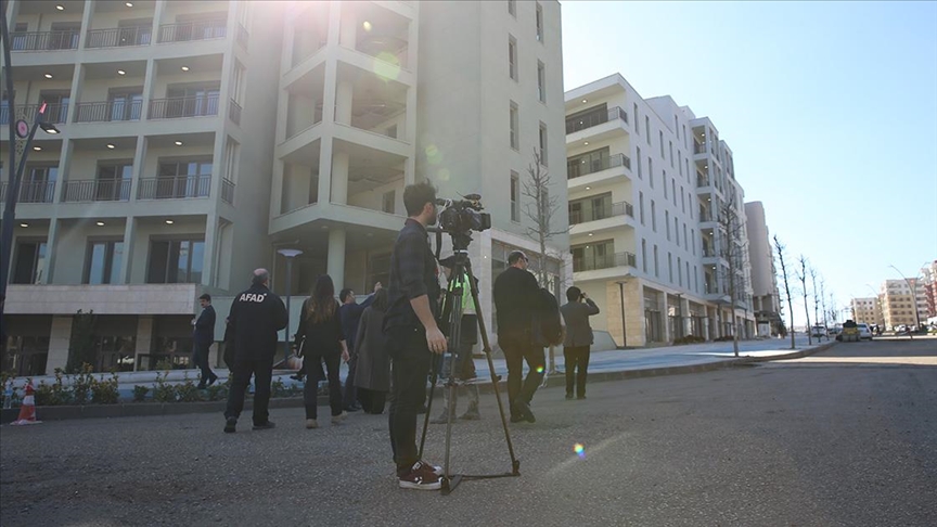 Uluslararası basın, Hatay'da deprem sonrası yapılan çalışmaları inceledi 