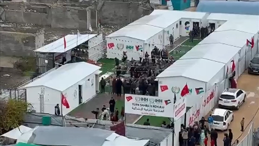 В Газе при поддержке турецкого фонда IHH торжественно открыта средняя школа