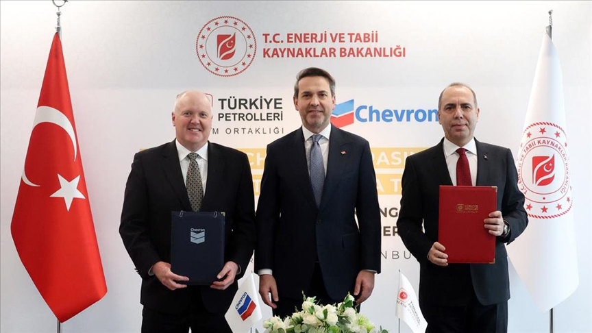 TPAO ile Chevron arasında petrol ve gaz arama ve üretimi için mutabakat zaptı imzalandı