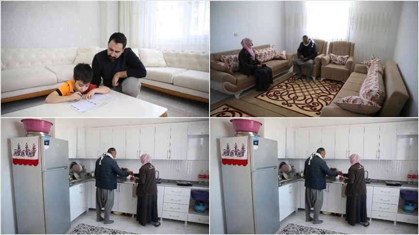 Diyarbakır'da "yerinde dönüşüm"le 1067 depremzede aile yeni evlerine yerleşti