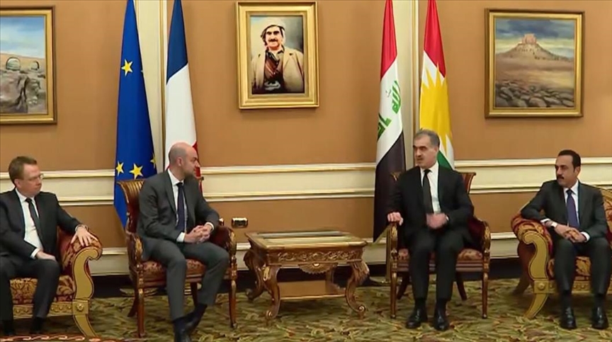 وەزیری دەرەوەی فەڕەنسا گەیشتە هەولێر