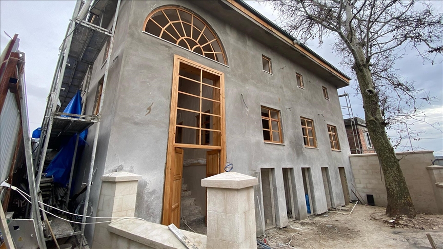 Kahramanmaraş'ta depremlerde hasar gören tescilli kültür varlıklarının restorasyonu sürüyor