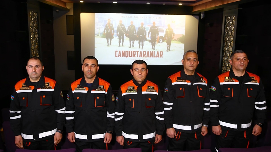 Kahramanmaraş'ta umut olan Azerbaycanlı ekiplerin hikayesi belgesel oldu