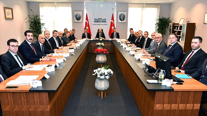 Cumhurbaşkanlığı Külliyesi'nde denetim ve teftiş toplantısı