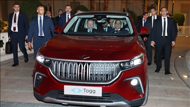 Presidenti Erdogan i dhuron homologut egjiptian Sisi makinën elektrike turke Togg