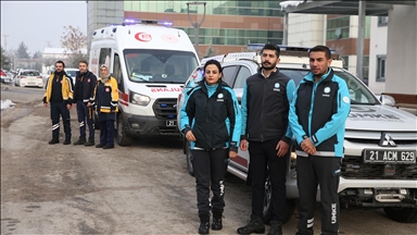 Diyarbakır'da UMKE ve 112 Acil Sağlık ekibi depremde yaşadıklarını anlattı