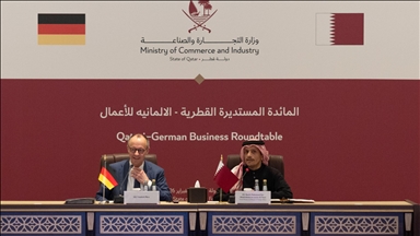 الدوحة.. رئيس وزراء قطر والمستشار الألماني يبحثان التعاون وتطورات المنطقة 