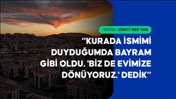 Depremzede hak sahipleri yeni evlerinde hayata yeniden tutunuyor