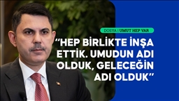 Bakan Kurum, deprem bölgesini ayağa kaldıran inşa seferberliğini anlattı