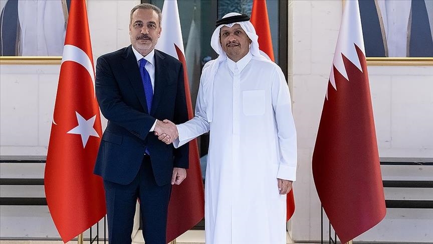 Главы МИД Турции и Катара обсудили ситуацию в регионе