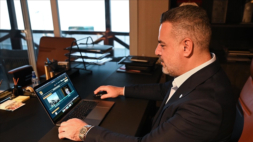 Beşiktaşlı yönetici Özkan Arseven, AA'nın "Yılın Kareleri" oylamasına katıldı