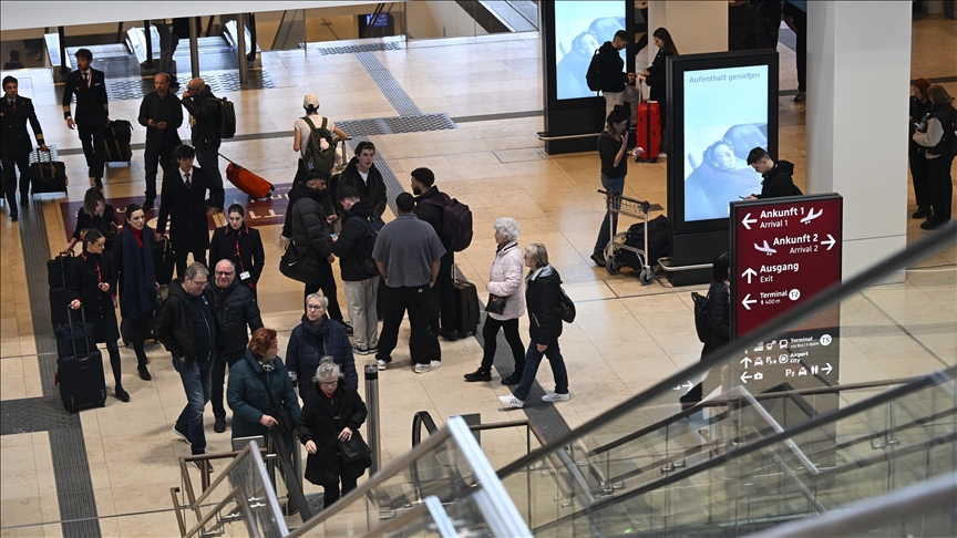 Berlin airport suspends all flights as icy conditions disrupt operations