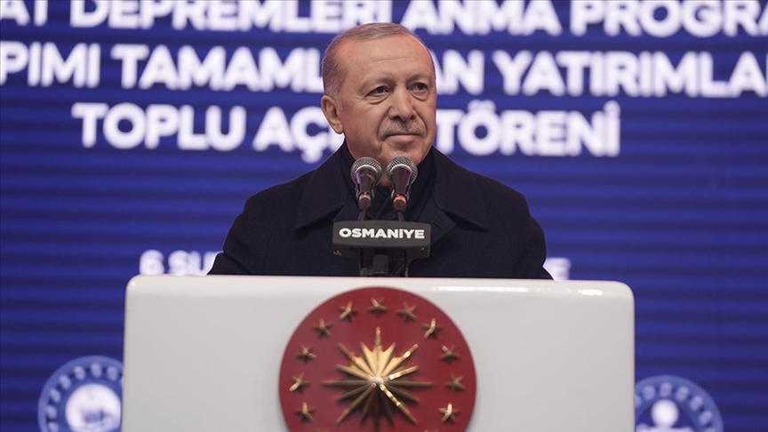 Cumhurbaşkanı Erdoğan: Sadece 3 yıl gibi kısa sürede şehirlerimizi imar ve ihya ettik
