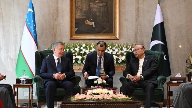 Лидеры Узбекистана и Пакистана рассмотрели пути расширения многопланового взаимодействия