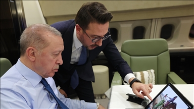 Erdogan vote au concours « Images de l’Année » d’Anadolu