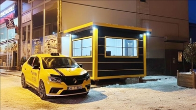 Turkish firm Karmod produces cabins for taxi stations