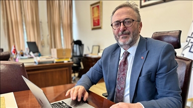 TÜYEK Başkanı Dr. Coşkun Yılmaz, AA'nın "Yılın Kareleri" oylamasına katıldı