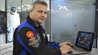 Astronot Alper Gezeravcı, AA'nın "Yılın Kareleri" oylamasına katıldı
