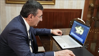 Cumhurbaşkanı Yardımcısı Yılmaz, AA'nın "Yılın Kareleri" oylamasına katıldı