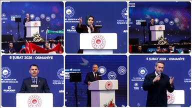 Bakanlar, 6 Şubat Depremleri Anma Programı ve Toplu Açılış Töreni’nde konuştu