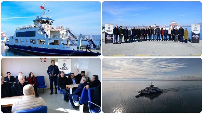 Turgut Özal Üniversitesince Atabey Feribotu'nda "Bilim Kafe" söyleşisi düzenlendi