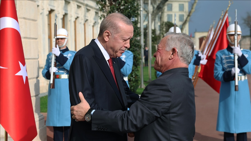 La Türkiye et la Jordanie affichent leur volonté de renforcer les relations bilatérales