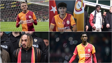 Galatasaray'dan ara transferde 5 takviye