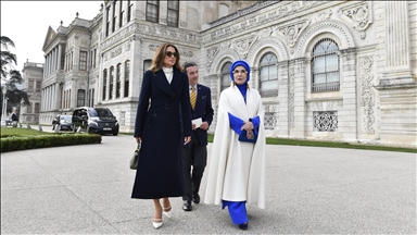 Emine Erdoğan, Ürdün Kraliçesi Rania ile bir araya geldi