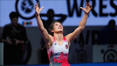 Milli güreşçi Nesrin Baş, Zagreb Açık'ta gümüş madalya aldı