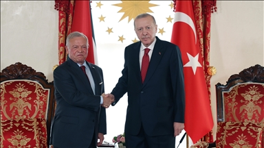 Turkish President Erdogan welcomes Jordan’s King Abdullah in Istanbul