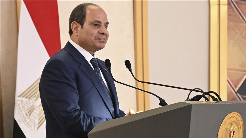 الرئيس المصري يستقبل نظيره الصومالي في القاهرة