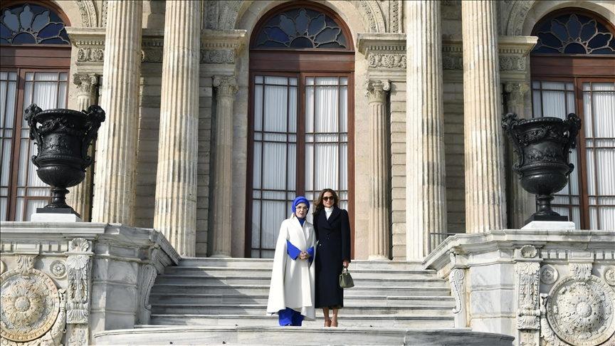 أمينة أردوغان: نأمل تجذر الروابط العريقة أكثر بين تركيا والأردن