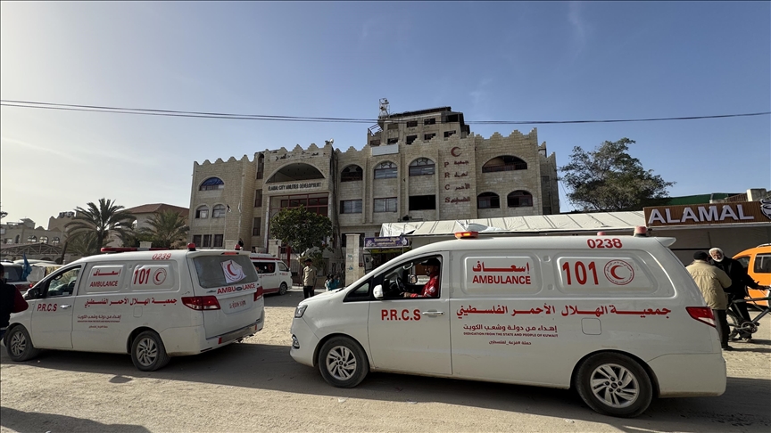 Palestinski Crveni polumjesec evakuisao 44 pacijenta i njihove pratioce prema graničnom prelazu Rafah