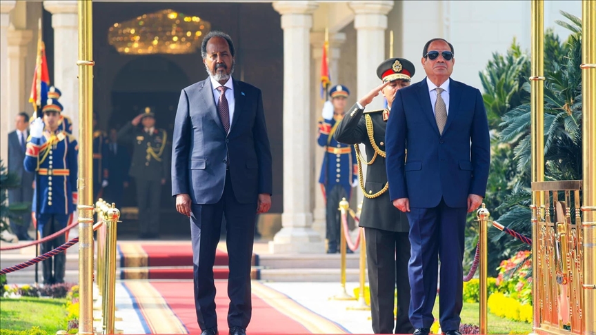 Egyptian, Somali presidents discuss bilateral ties, security cooperation in Cairo
